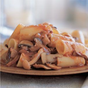Rigatoni with Mushroom Ragu