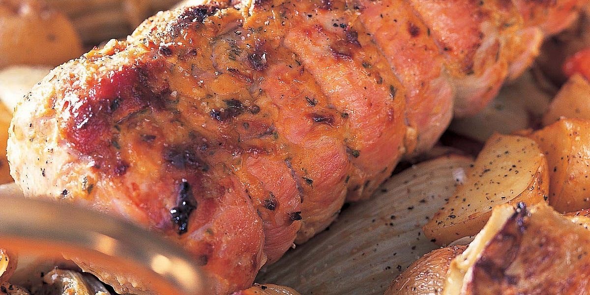 Roast Loin of Pork with Fennel
