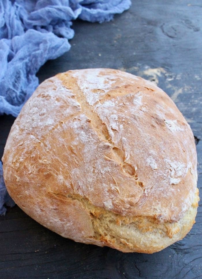 Rustic Italian Crusty Bread
