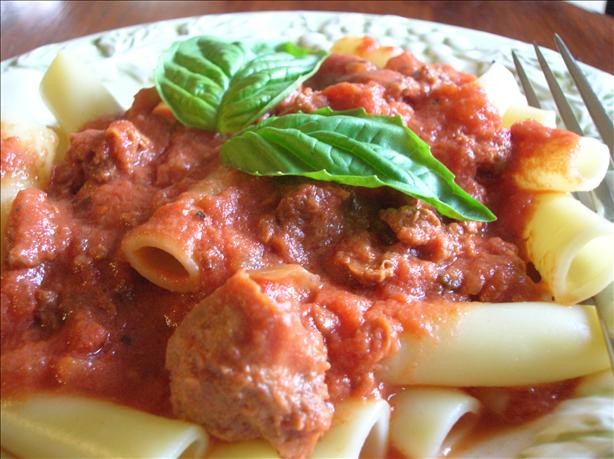 Sausage Ragu
