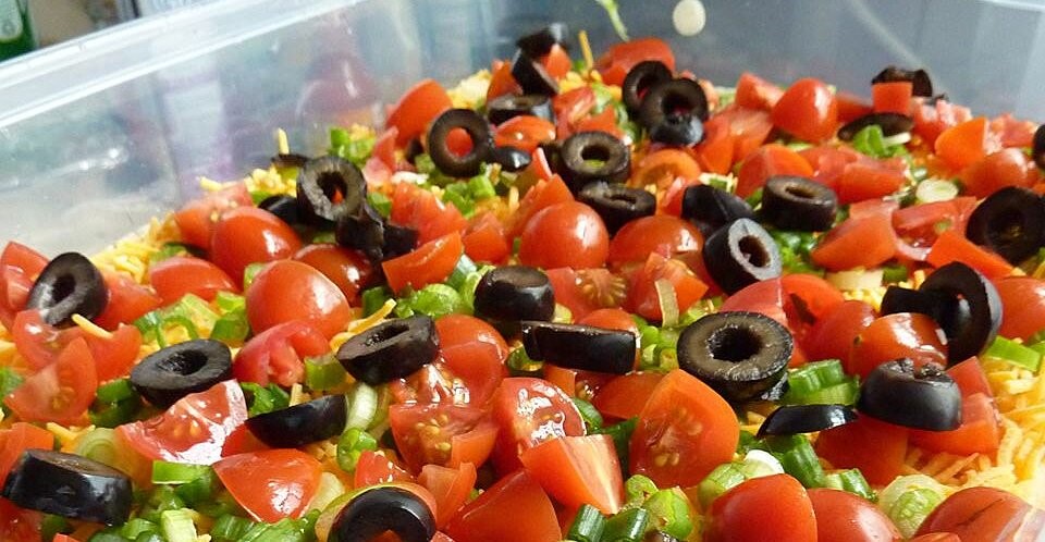 Seven Layer Tex Mex Dip
