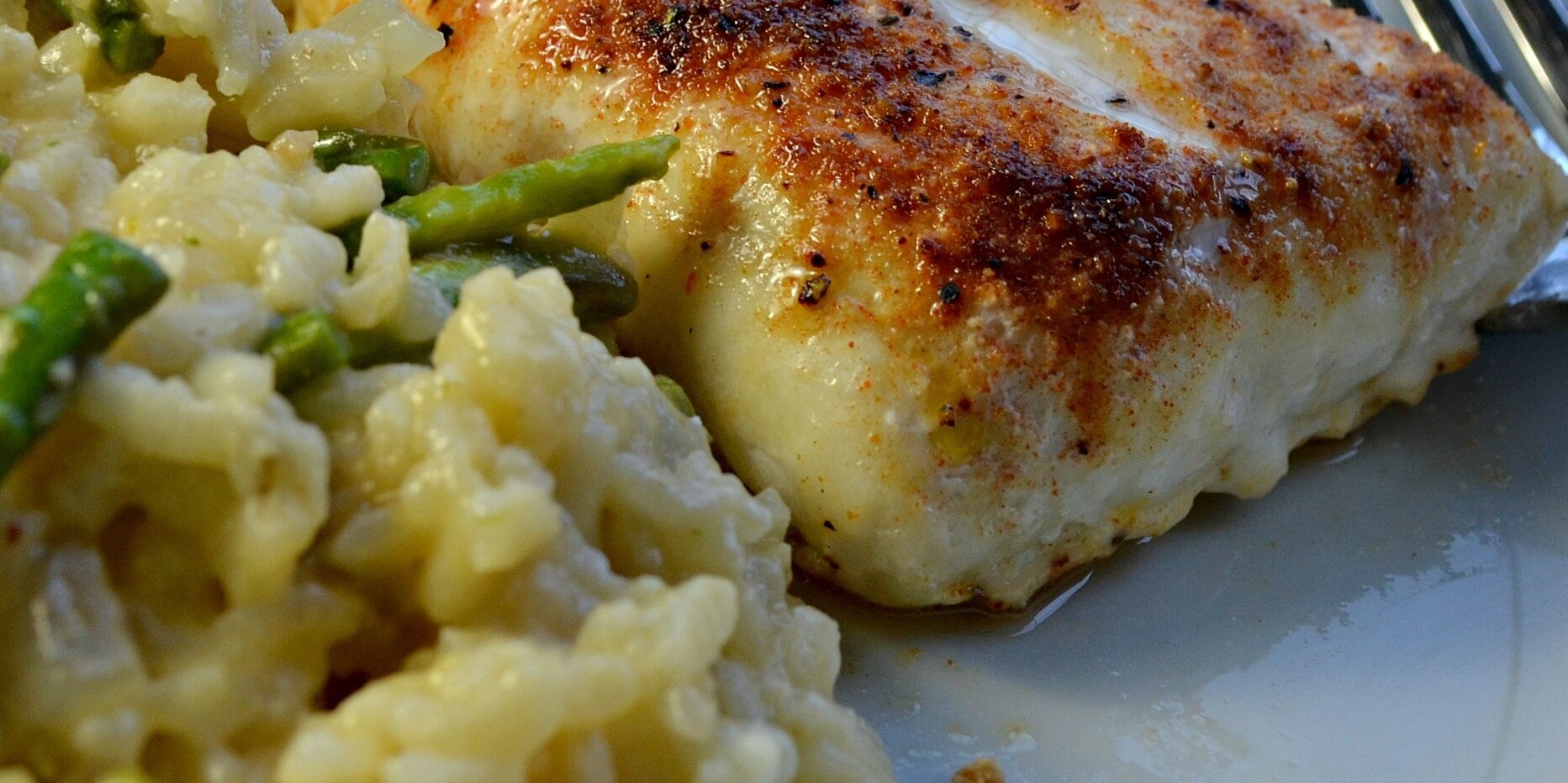 Simple Broiled Haddock

