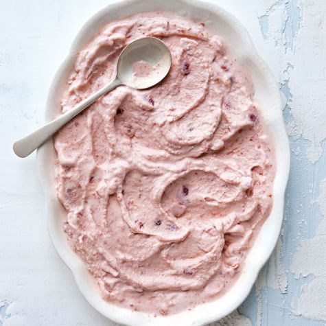 Sour Cherry Frozen Yogurt
