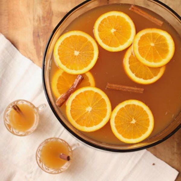 Sparkling Apple Cider Punch
