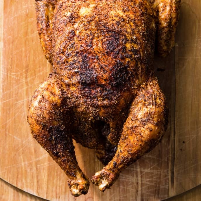 Spice-Roasted Chicken with Chili and Oregano
