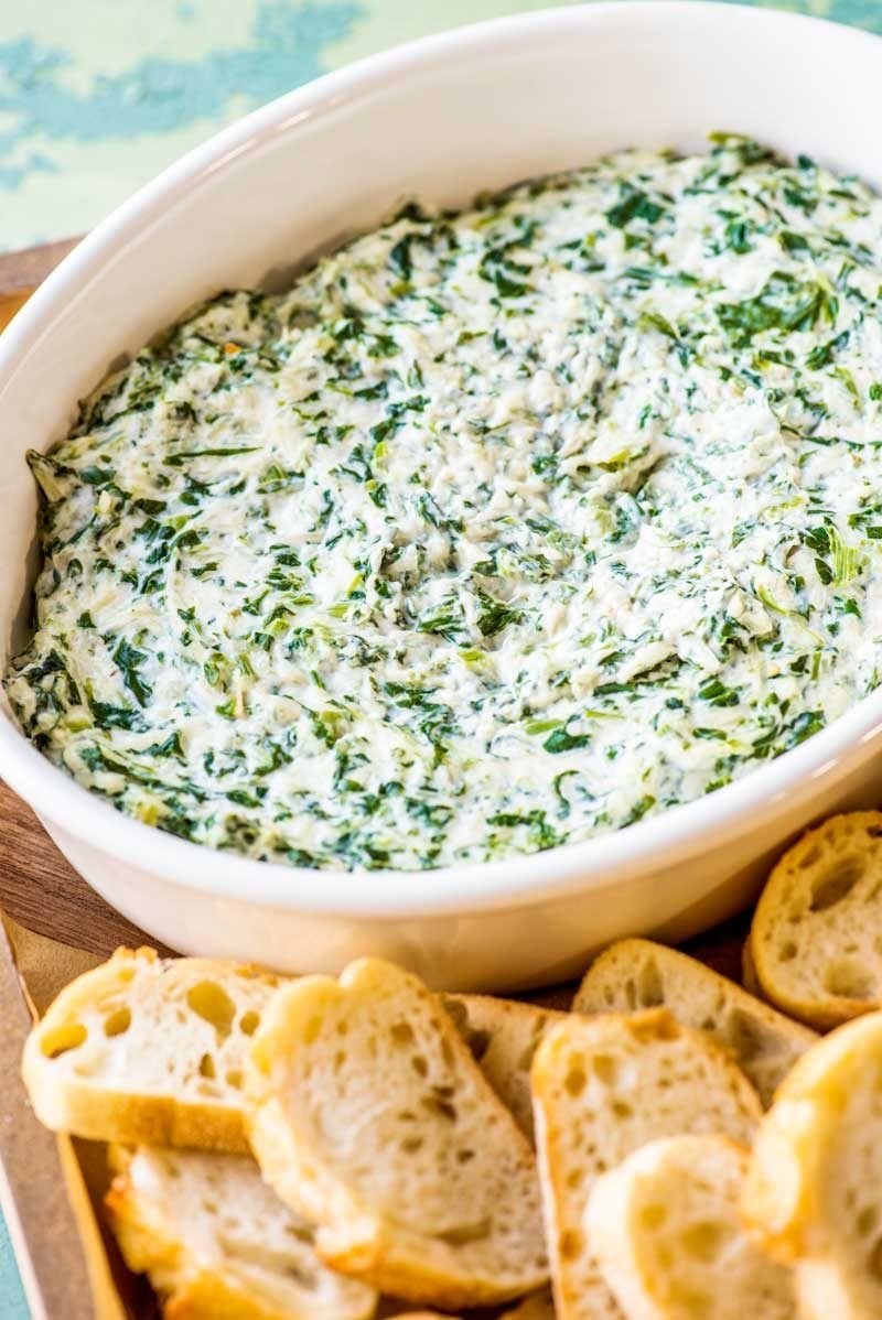 Spinach Dip (with Lite Mayo)
