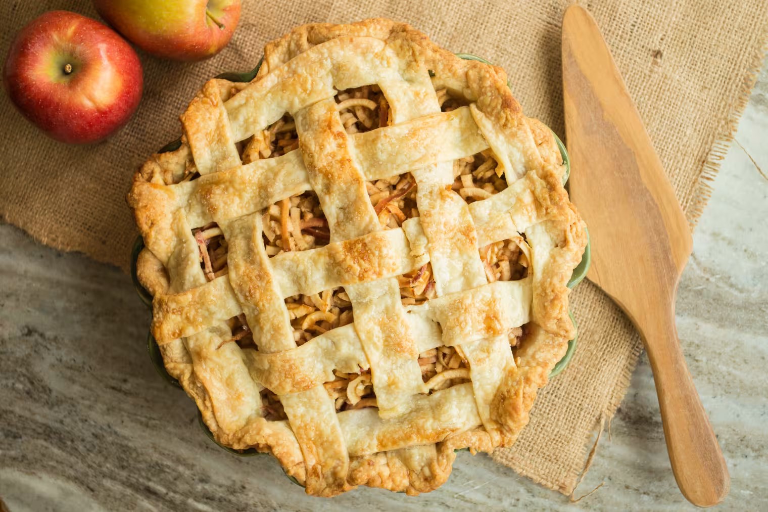 Spiralized Apple Pie
