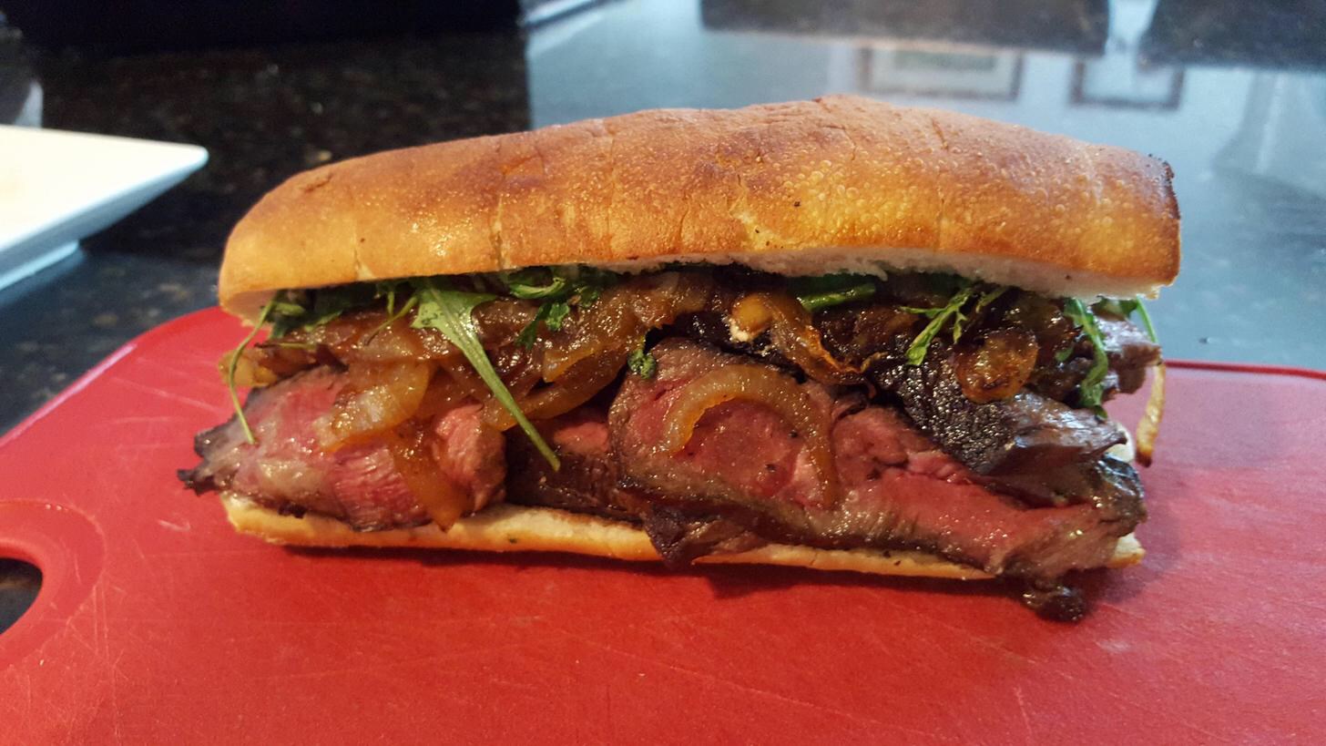 Strip Steak Sandwiches
