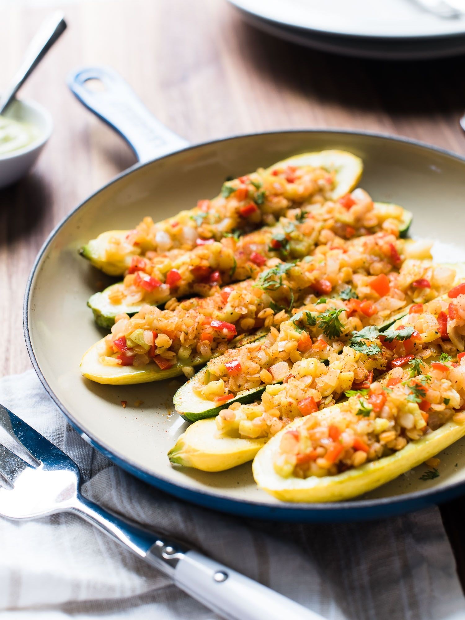 Stuffed Summer Squash
