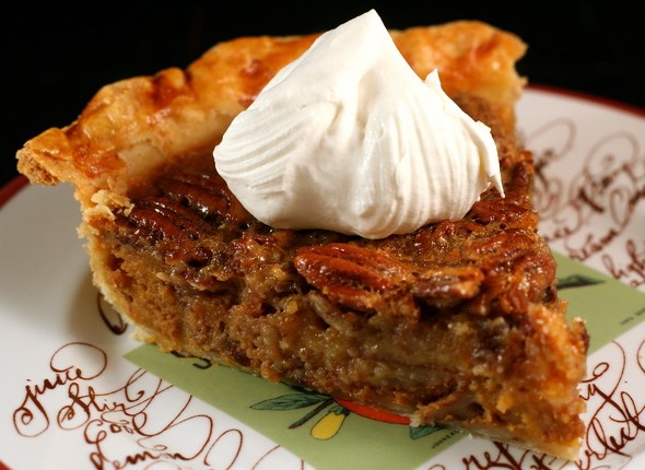 Sweet Potato Pie with Pecans
