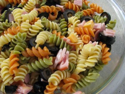 Three Color Pasta Salad

