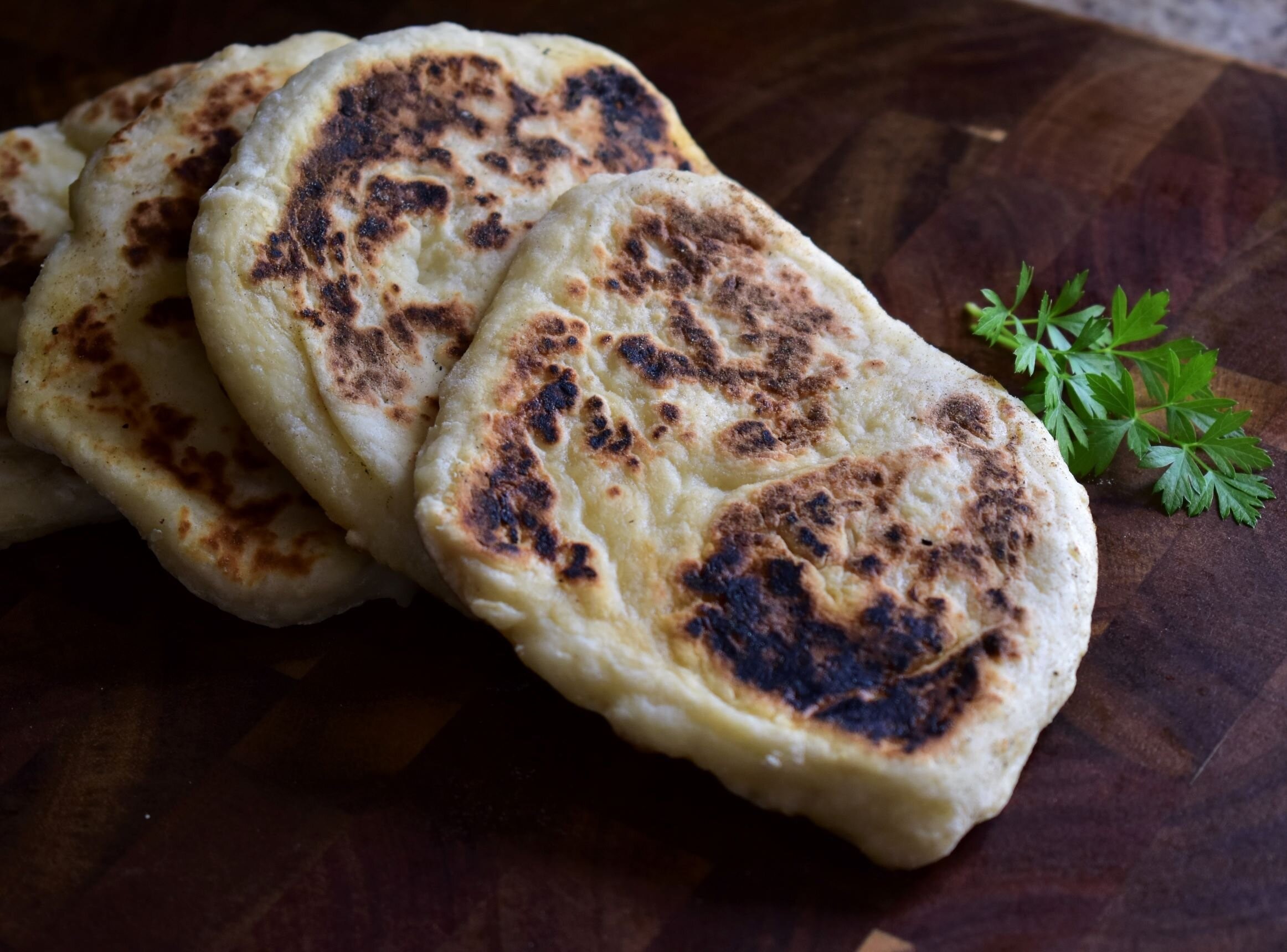 Two-Ingredient Naan
