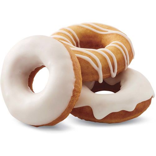 Vanilla Glazed Baked Donuts
