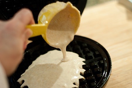 Whole Grain Waffle Batter - Waffle Bowl
