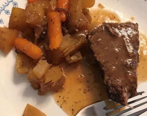 Winter Pot Roast with Root Vegetables - Instant Pot
